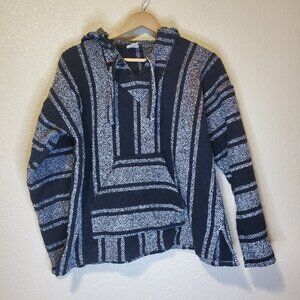 Jerga Sudadera Pilotzi Vintage Baja Blanket hoodie, Size L